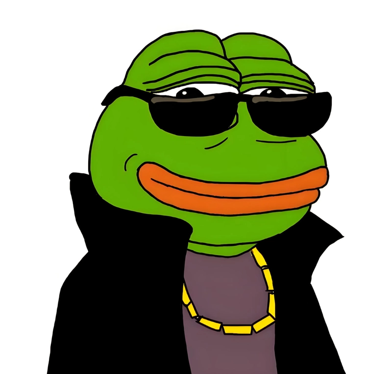 Ếch Pepe chúa hề meme cười