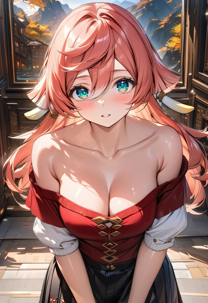 Fanart Yanfei mang sắc thái cuốn hút