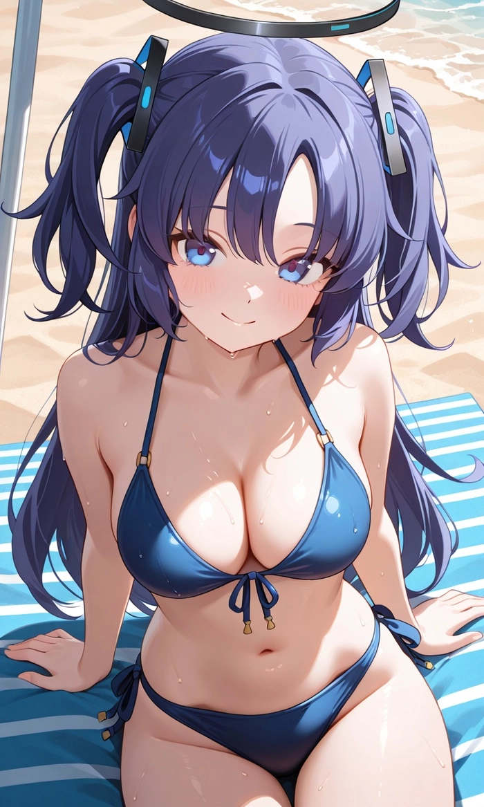 Fanart Yuuka Hayase bikini sexy
