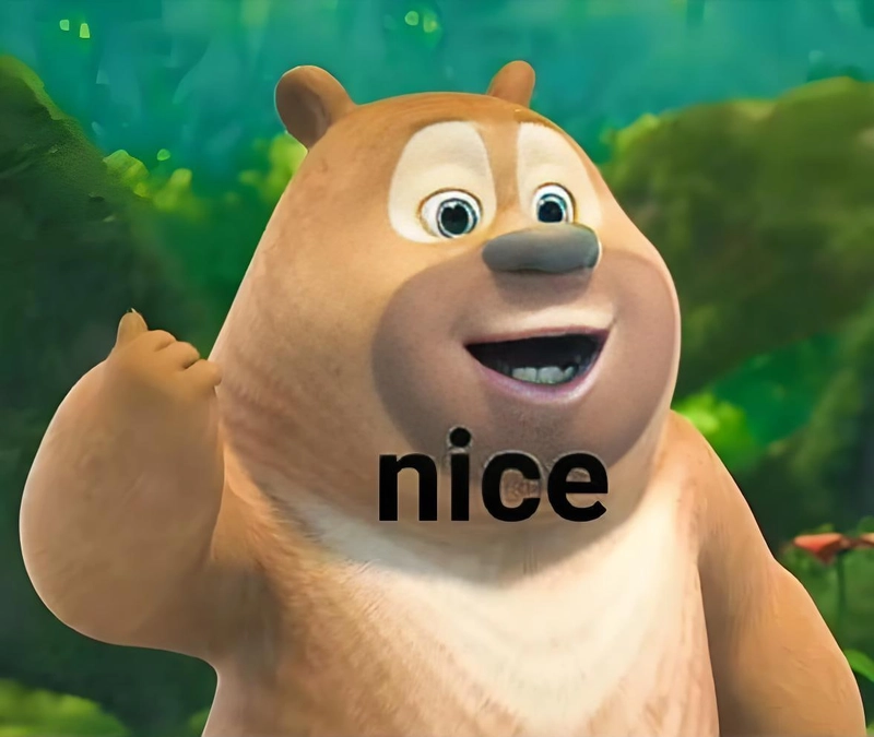 Gấu Boonie meme bá cháy khiến ai cũng thích