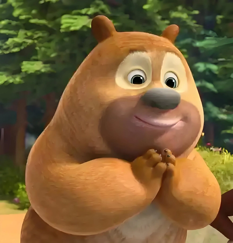 Gấu Boonie meme đáng yêu nhưng cực lầy