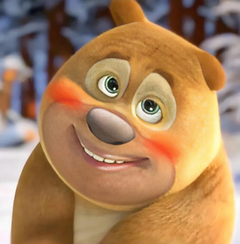 Gấu Boonie meme dễ thương nhưng mặn mà