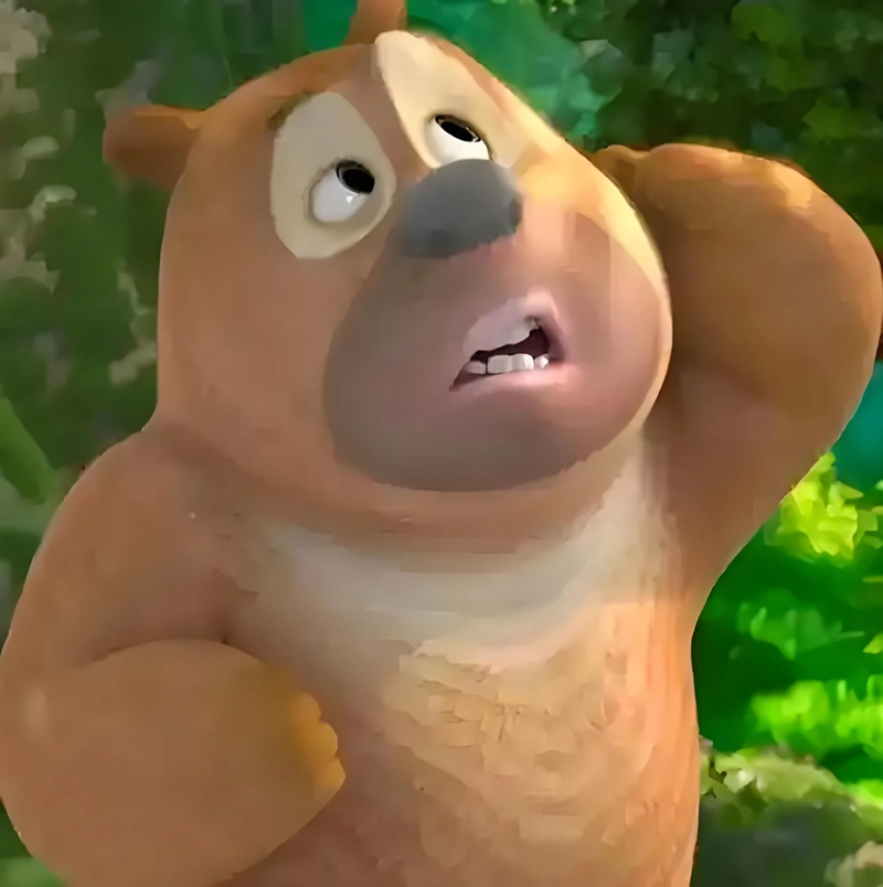 Gấu Boonie meme ngầu bá cháy khó cưỡng