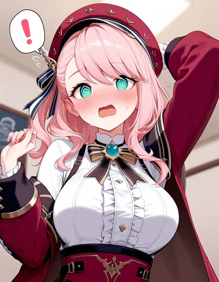 Hình Charlotte Genshin Impact thanh thoát