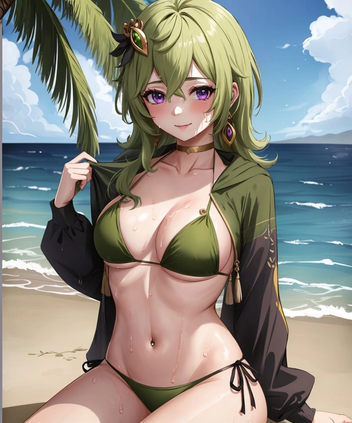 Hình Collei Genshin Impact sexy khiến fan thích thú