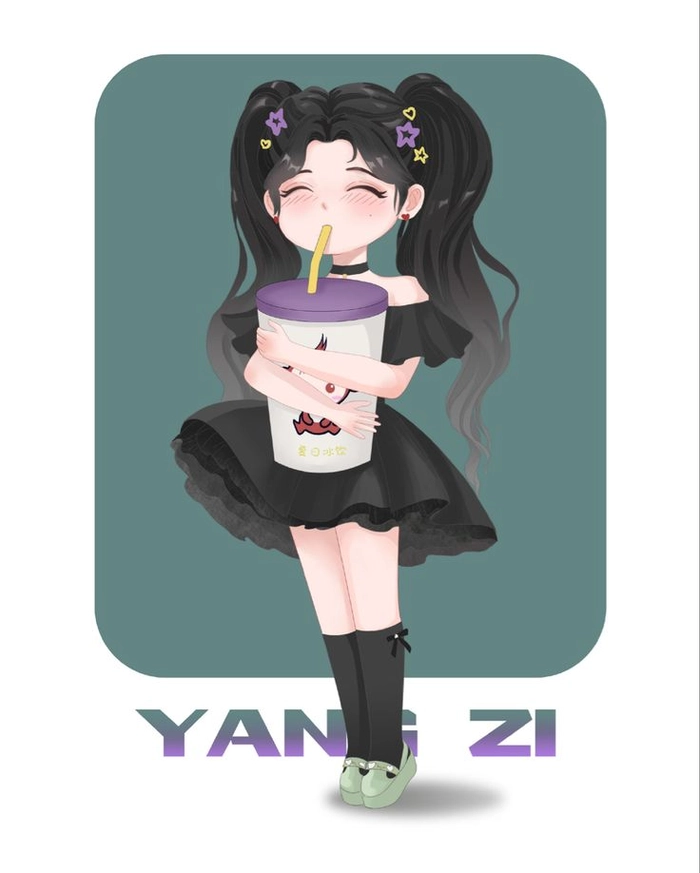 Hình Dương Tử chibi siêu dễ thương