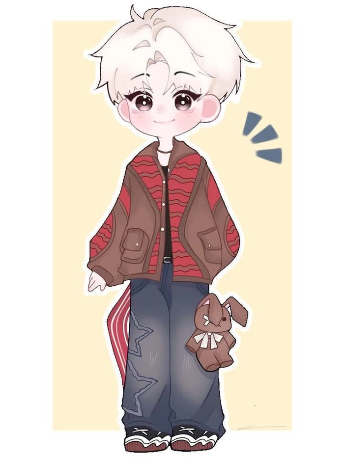 Hình Hải Đăng Doo chibi vui nhộn và ngộ nghĩnh