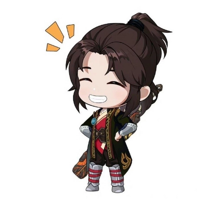 Hình Tiêu Viêm chibi đáng yêu dễ mến