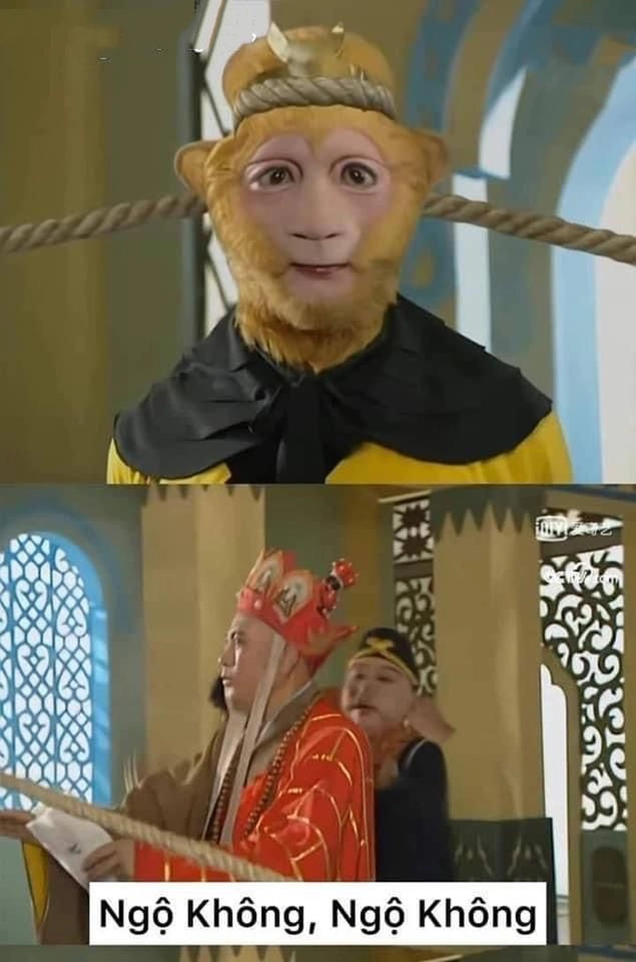 Hình Tôn Ngộ Không meme dễ cưng