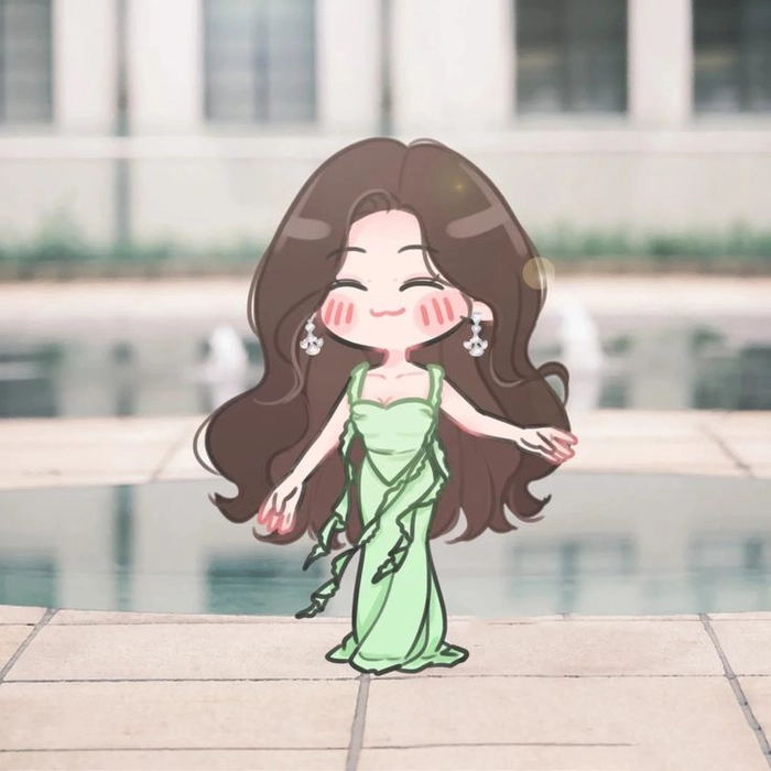 Hình Triệu Lộ Tư cute chibi đáng yêu