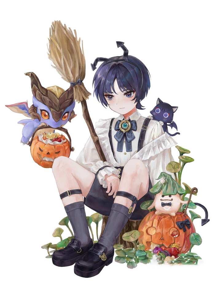 Hình Wanderer chibi cute sinh động