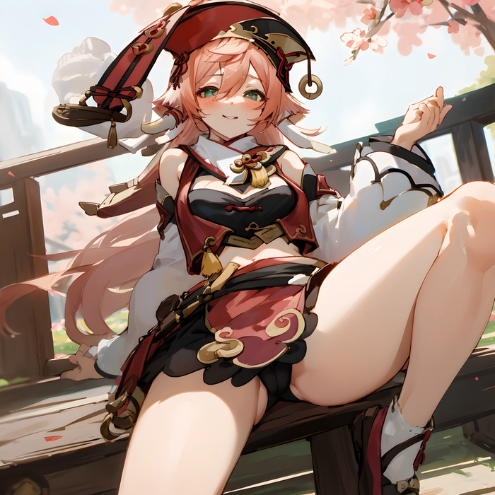 Hình Yanfei Genshin Impact phong cách riêng