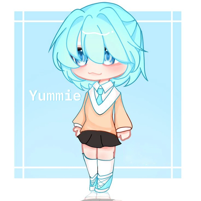 Hình Yummie chibi cute đáng yêu cực xinh xắn