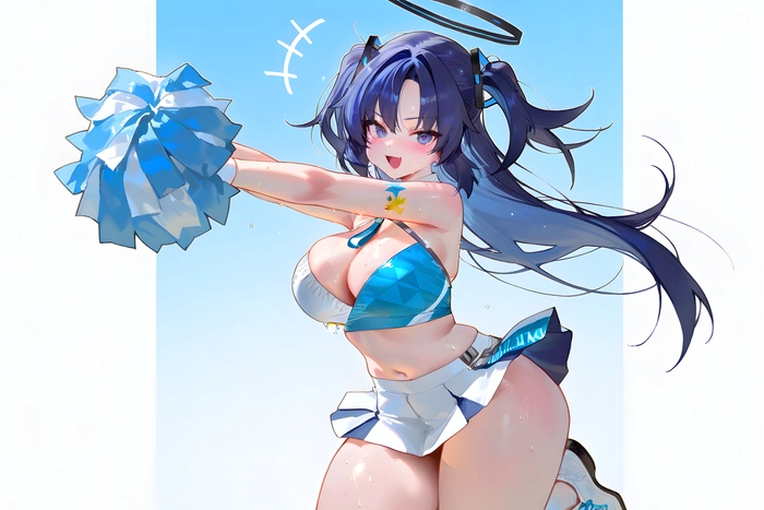 Hình Yuuka Blue Archive trẻ trung đáng yêu