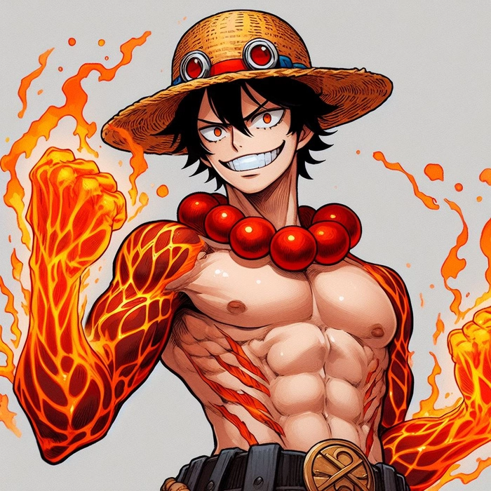 Hình ảnh Ace anime dễ thương và đáng nhớ