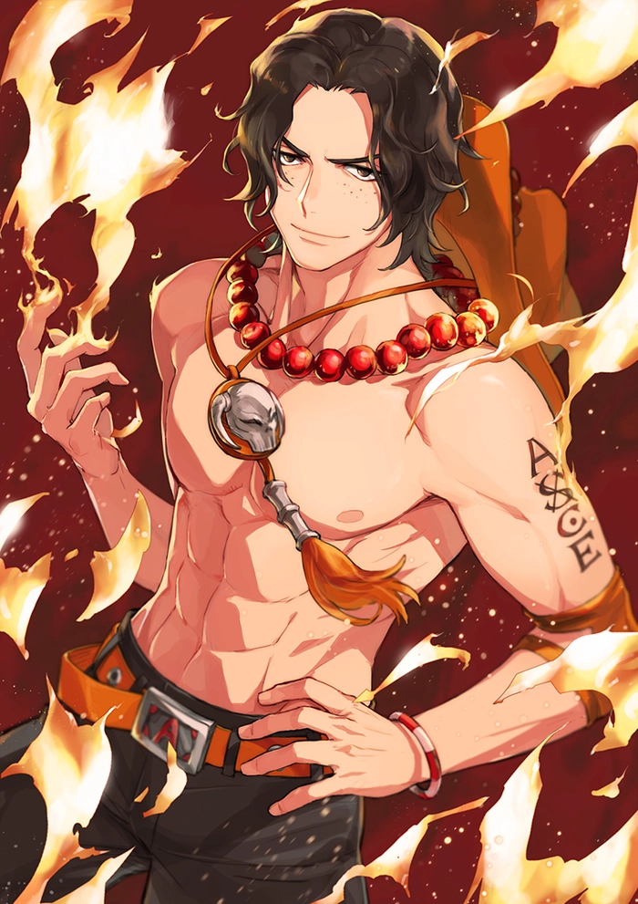 Hình ảnh Ace anime đẹp mắt và lôi cuốn