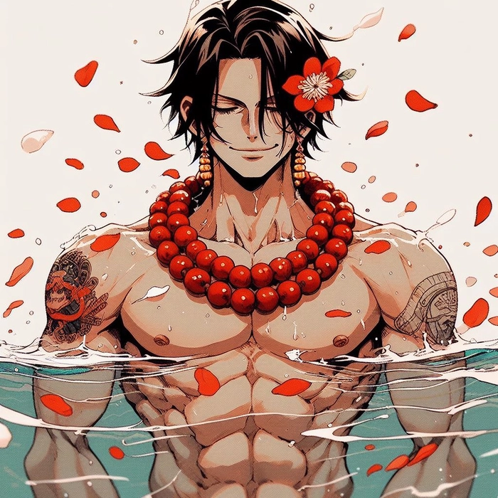 Hình ảnh Ace trong anime One Piece cực chất