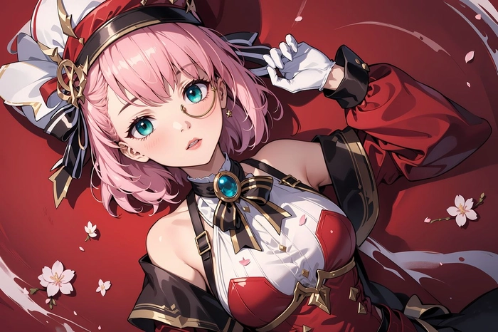 Hình ảnh Charlotte Genshin Impact thanh lịch