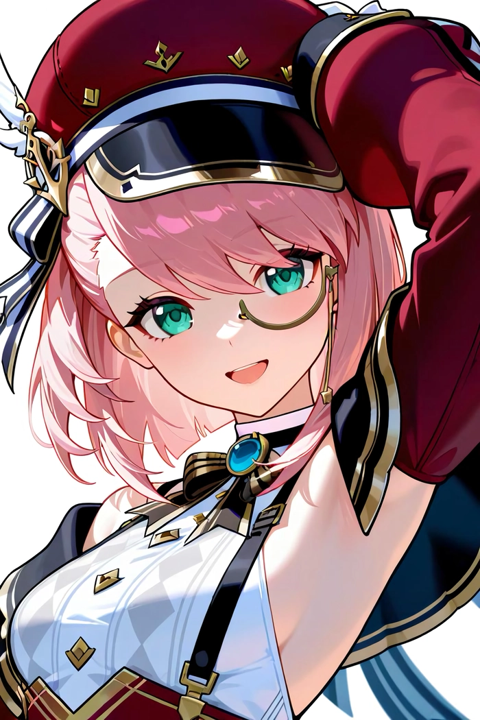 Hình ảnh Charlotte Genshin dễ thương ấn tượng