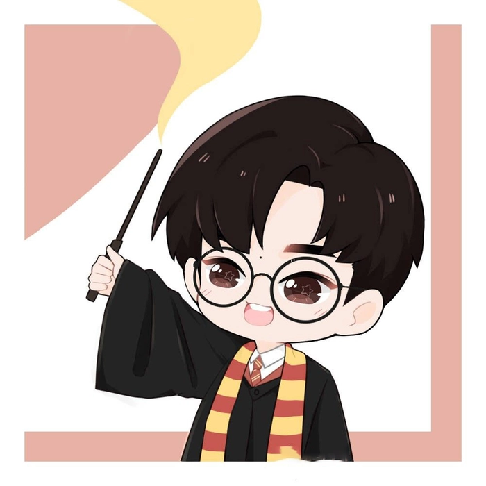 Hình ảnh Harry Potter chibi đáng yêu