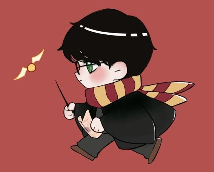 Hình ảnh Harry Potter chibi đẹp hút mắt