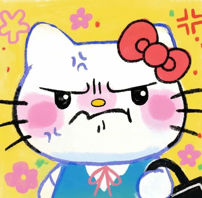 Hình ảnh Hello Kitty cute làm hình nền