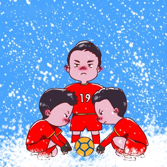 Hình ảnh Quang Hải cute với tạo hình chibi