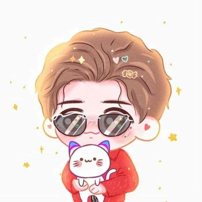 Hình ảnh Thái Từ Khôn chibi hài hước đáng yêu