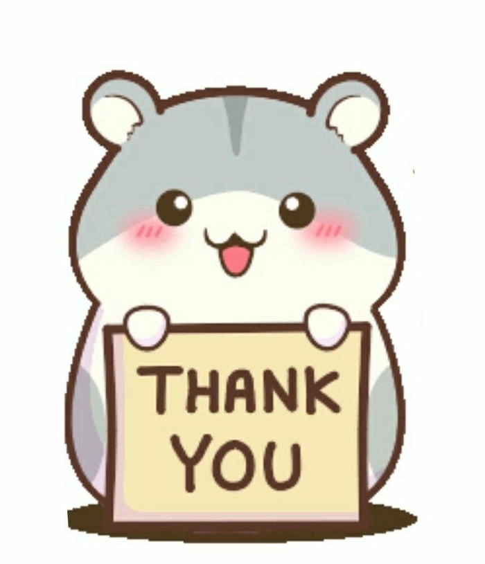 Hình ảnh Thank You chibi cute