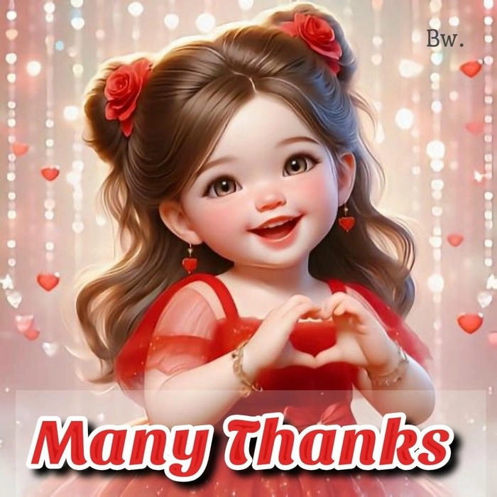 Hình ảnh Thank You dễ thương nhất