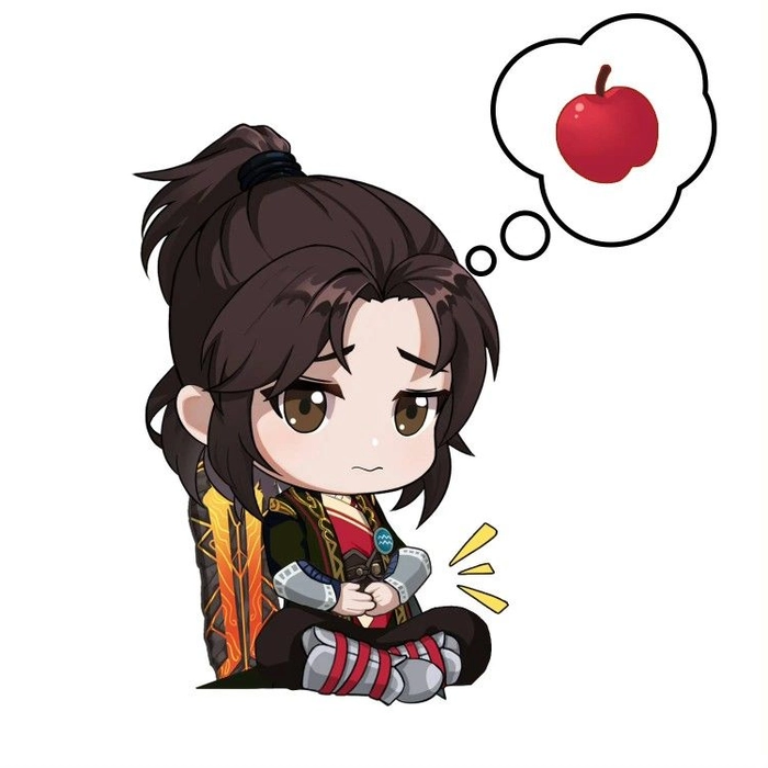 Hình ảnh Tiêu Viêm chibi cute ngộ nghĩnh