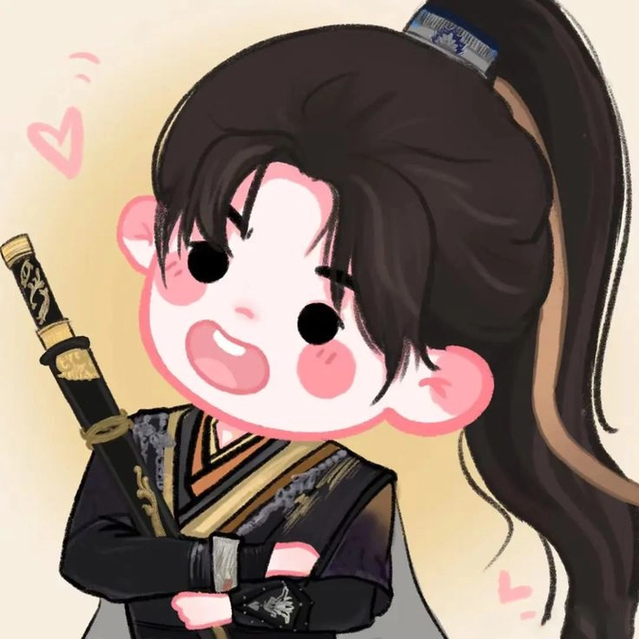 Hình ảnh Tiêu Viêm chibi ngộ nghĩnh đáng yêu