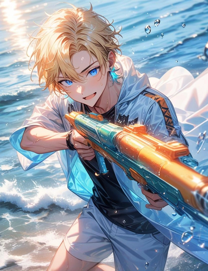 Hình ảnh anime nam ngầu buồn đầy cảm xúc