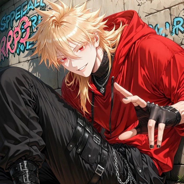 Hình ảnh anime nam ngầu đeo khẩu trang chất lừ