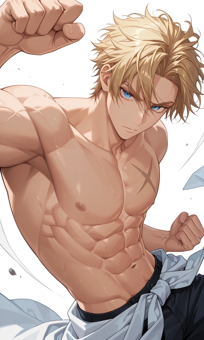 Hình ảnh anime nam ngầu lòi cá tính ấn tượng