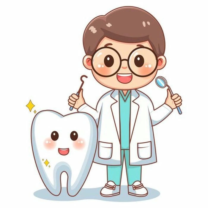 Hình ảnh bác sĩ hoạt hình đẹp trong sáng
