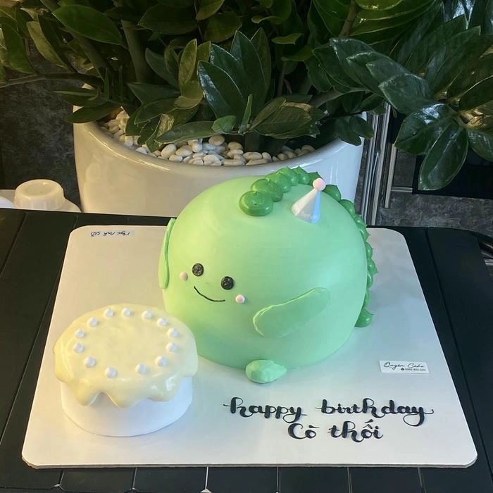 Hình ảnh bánh sinh nhật cute phong cách hoạt hình