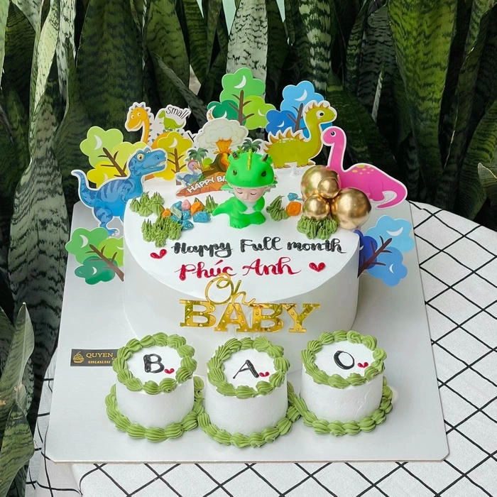 Hình ảnh bánh sinh nhật dễ thương nhiều tầng