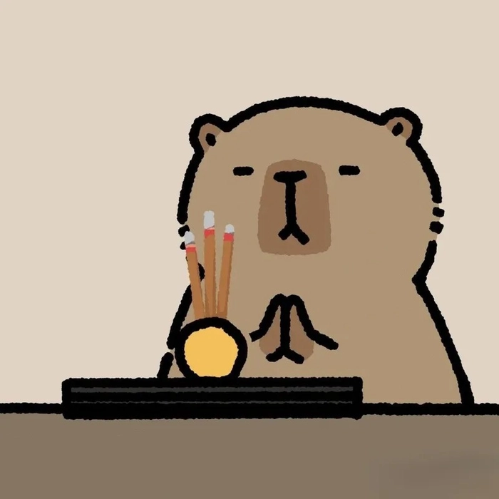 Hình ảnh capybara meme cưng xỉu
