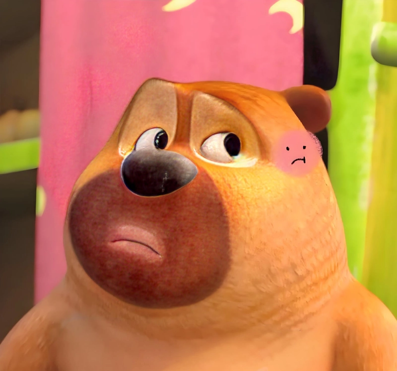 Hình ảnh chế gấu Boonie meme siêu mặn