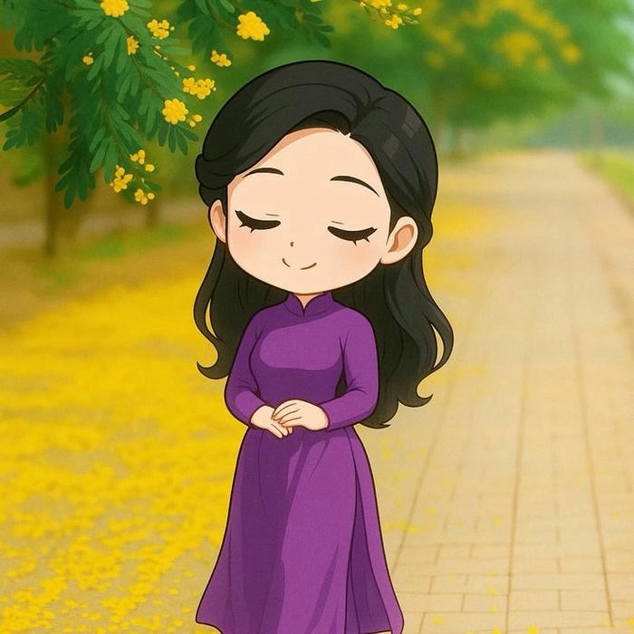Hình ảnh cô giáo chibi cute siêu xinh