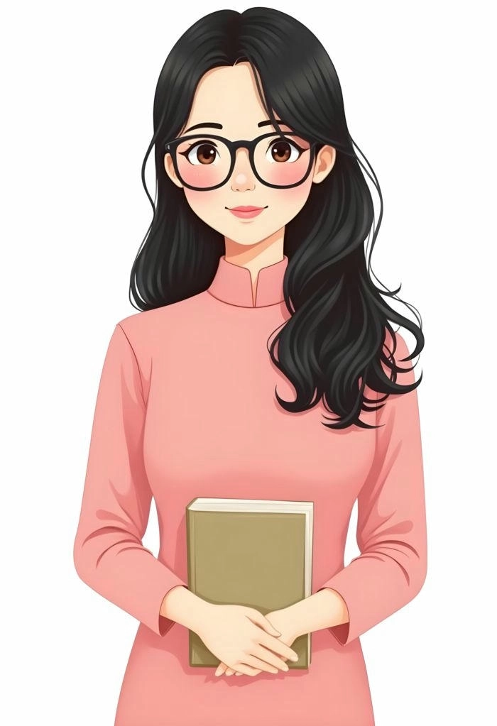 Hình ảnh cô giáo cute dễ thương cực đáng yêu