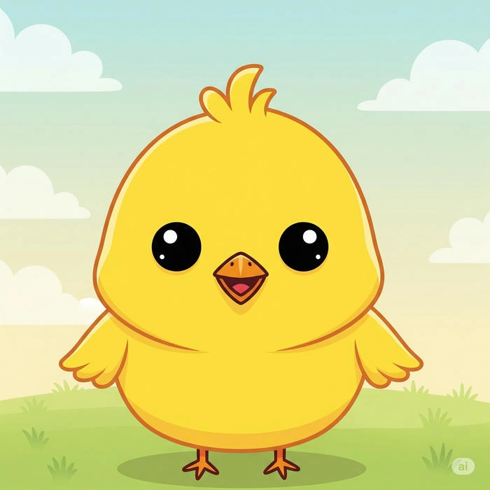 Hình ảnh con gà mái cute siêu cưng đáng yêu