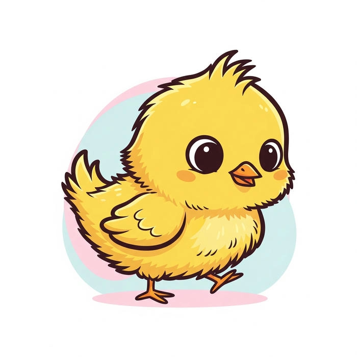 Hình ảnh con gà trống cute dũng mãnh siêu xinh