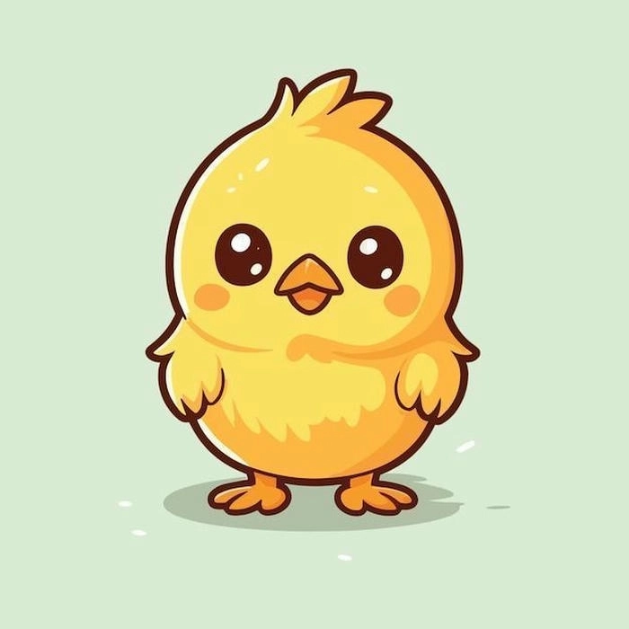 Hình ảnh con vật cute hoạt hình dễ thương