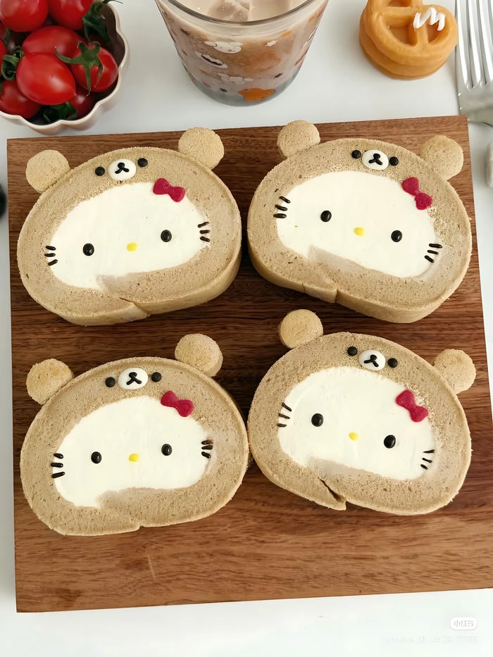 Hình ảnh đồ ăn cute chibi hoạt hình