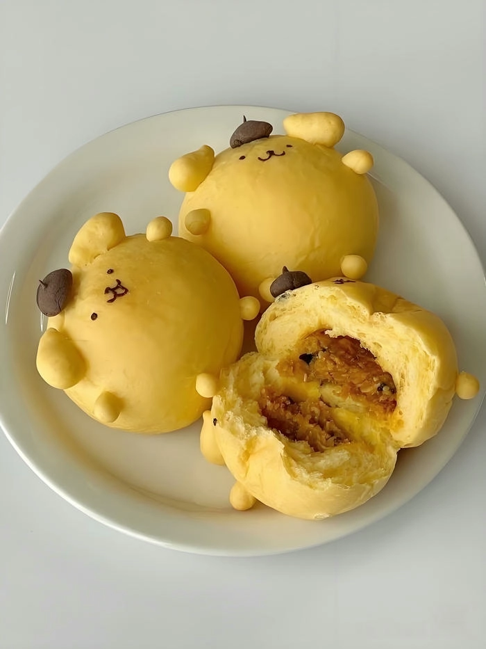 Hình ảnh đồ ăn cute không màu đơn giản