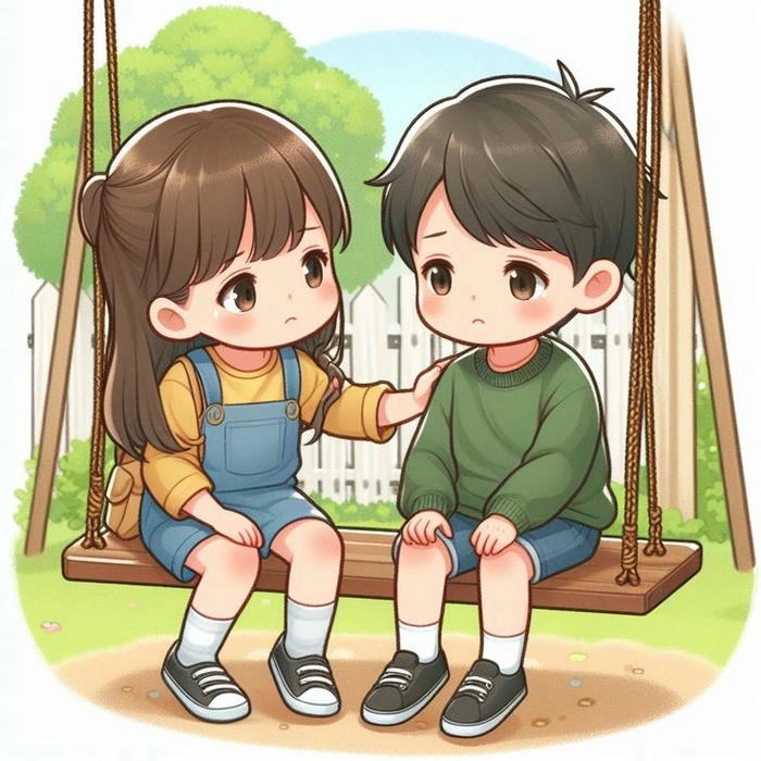 Hình ảnh hoạt hình cặp đôi cute siêu ngọt