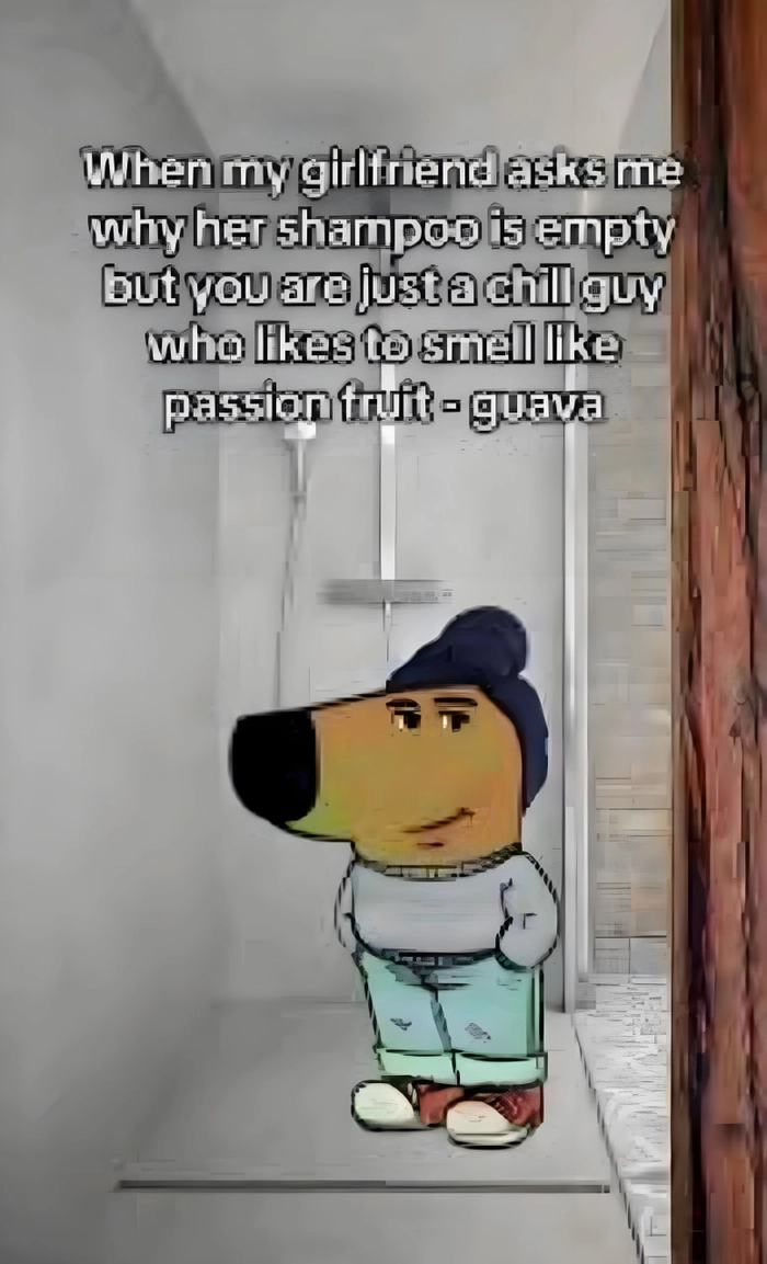 Hình ảnh meme Chill Guy độc đáo