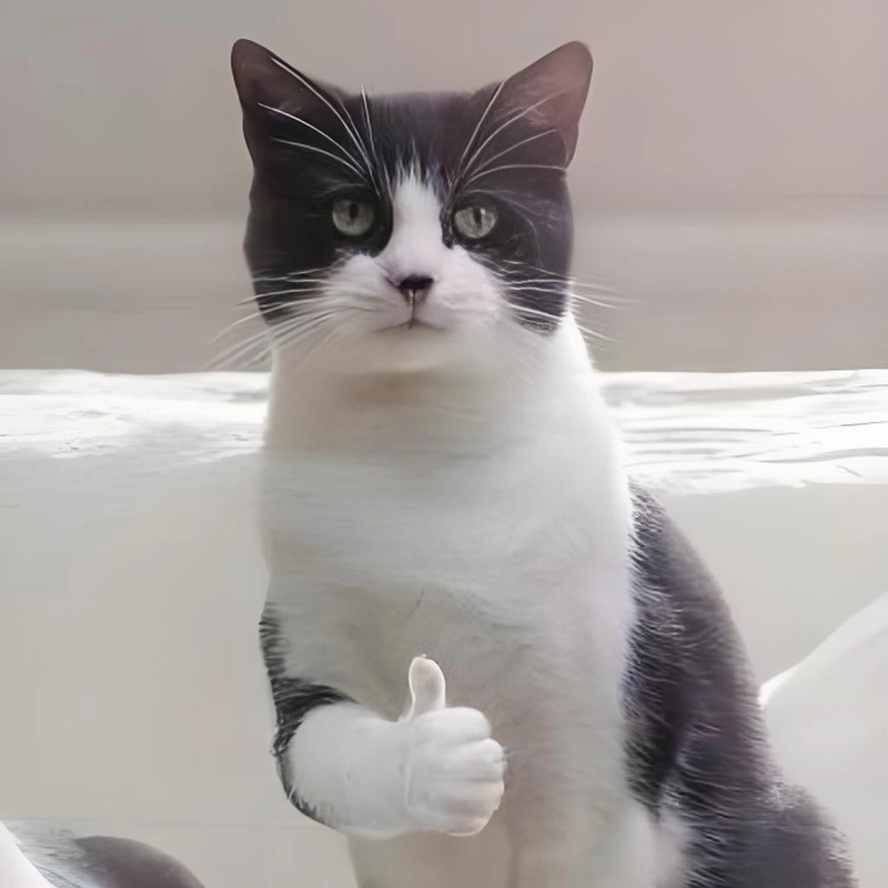 Hình ảnh mèo like meme cute